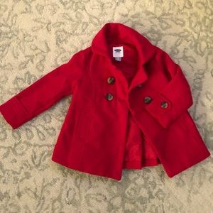 Toddler girl pea coat